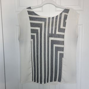 Cute, unique, geometric pattern overlay t-shirt from Target